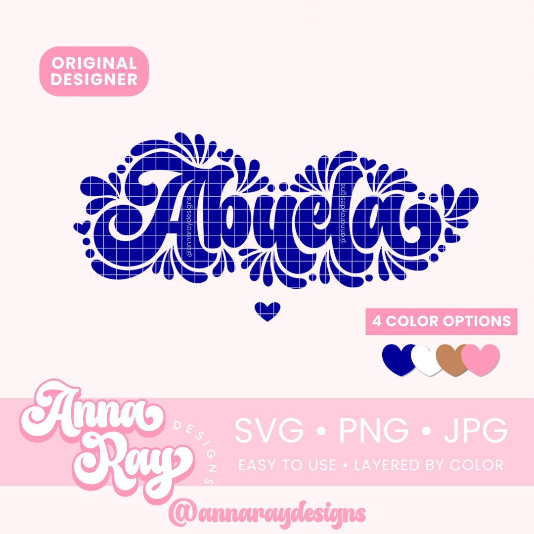 Talavera Abuela SVG PNG JPG