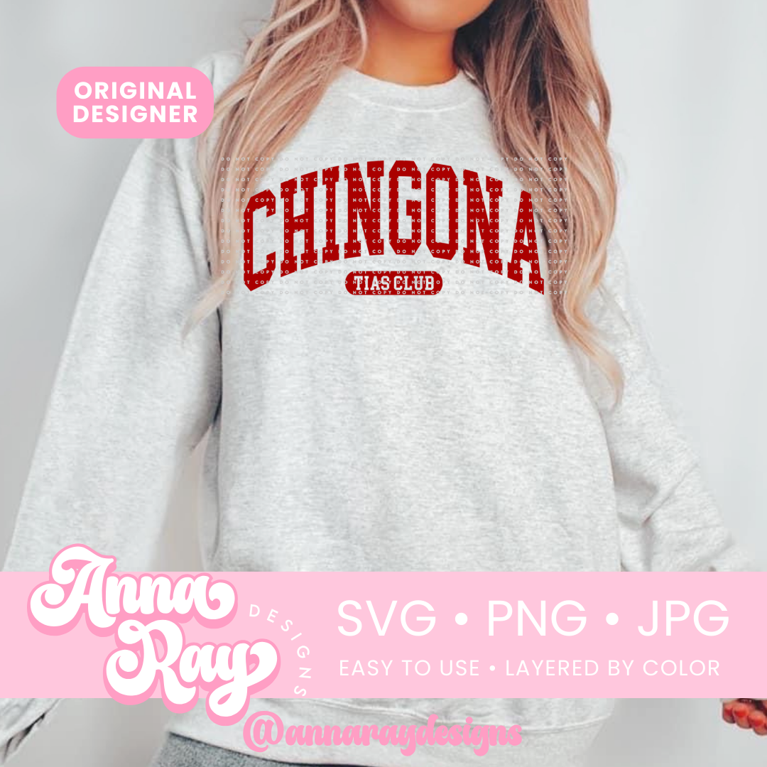 Chingona Tias Club SVG PNG JPG