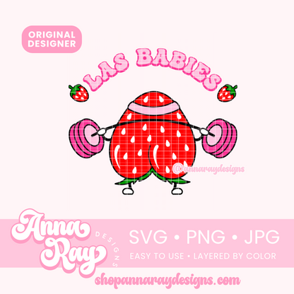 Las Babies Fresas SVG PNG JPG