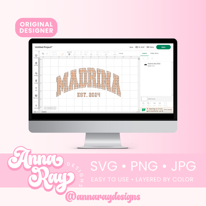 Madrina Est. 2024 SVG PNG JPG