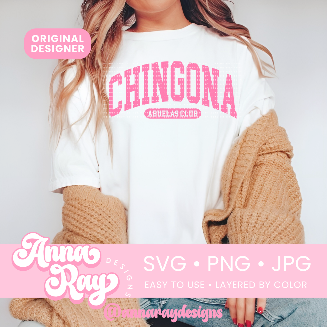 Chingona Abuelas Club SVG PNG JPG