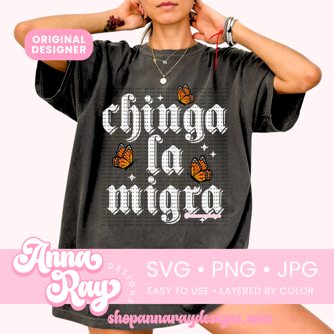 Chinga La Migra SVG PNG JPG