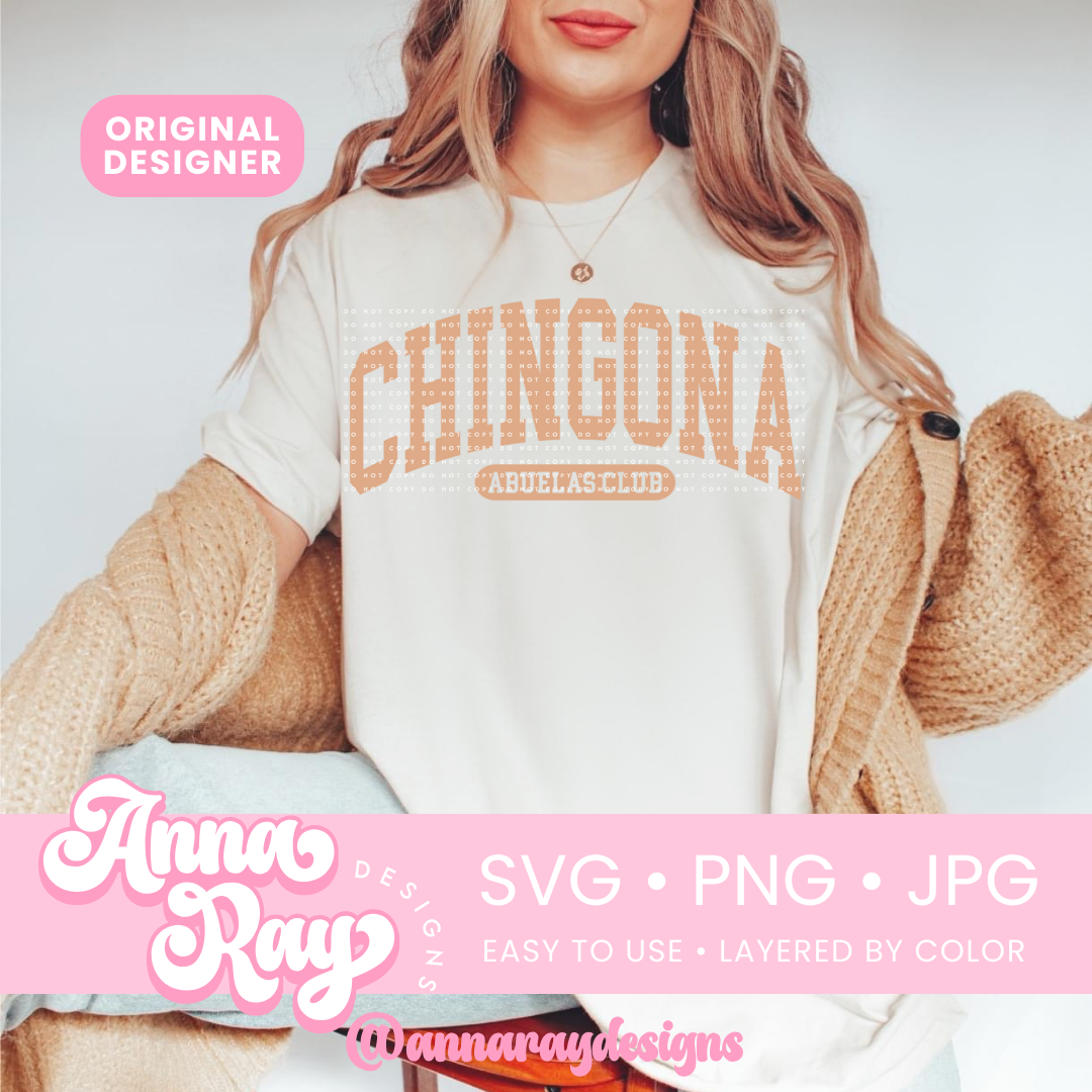 Chingona Abuelas Club SVG PNG JPG