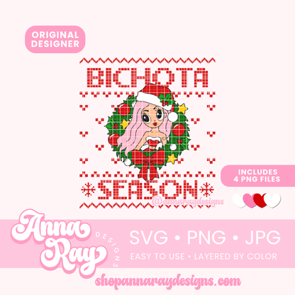 KG Bichota Season Sweater SVG PNG JPG