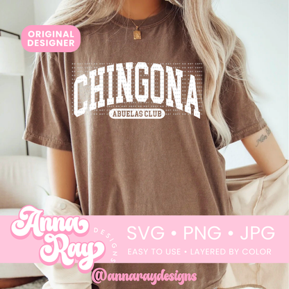 Chingona Abuelas Club SVG PNG JPG