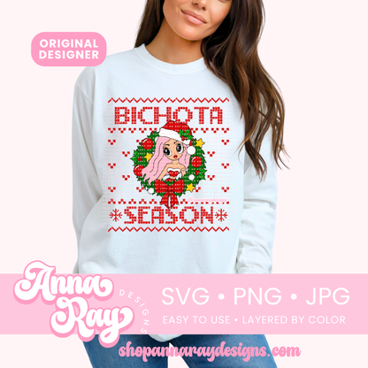 KG Bichota Season Sweater SVG PNG JPG