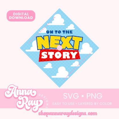 GC On To The Next Story SVG PNG