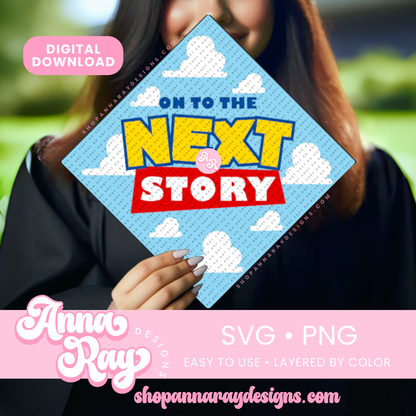 GC On To The Next Story SVG PNG