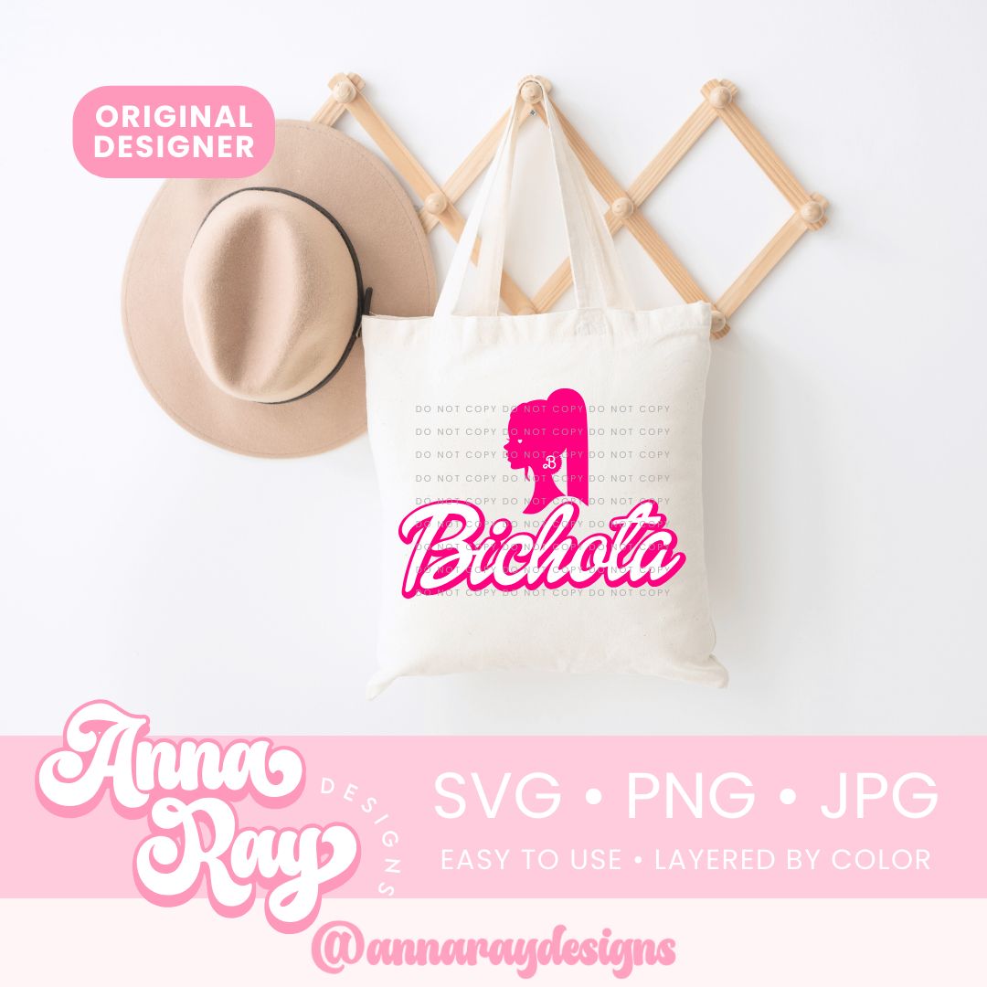 Bichota Princess Doll SVG PNG JPG