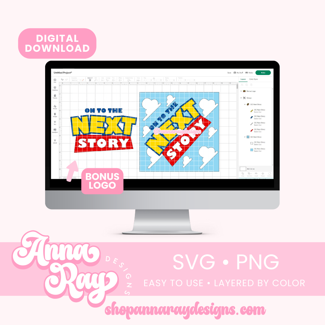 GC On To The Next Story SVG PNG