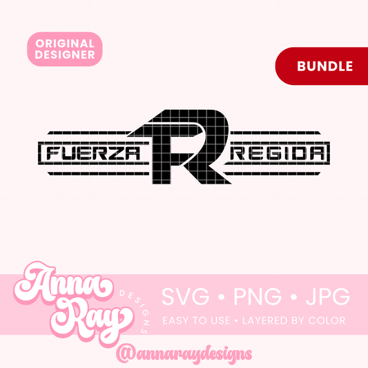 Fuerza Regida Logo Bundle SVG PNG JPG