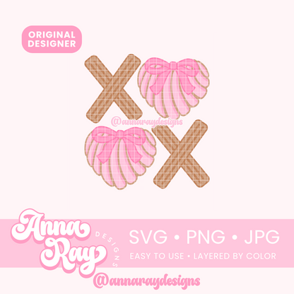 Pan Dulce Xoxo SVG PNG JPG