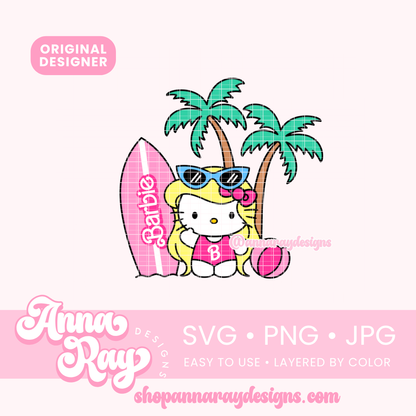 HK x Malibu Barbz SVG PNG JPG