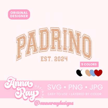 Padrino Est. 2024 SVG PNG JPG