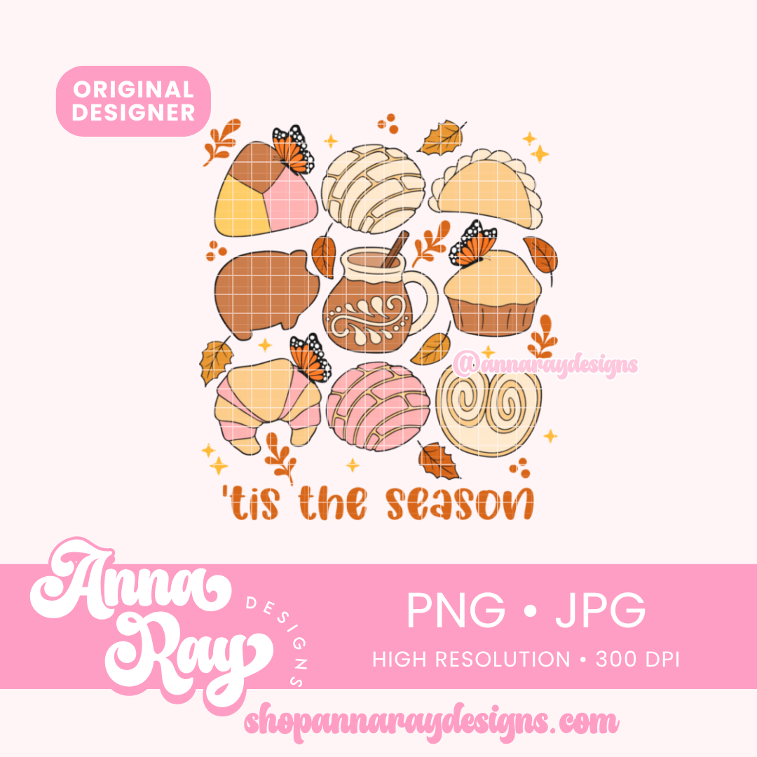 'Tis The Season Pan Dulce PNG JPG