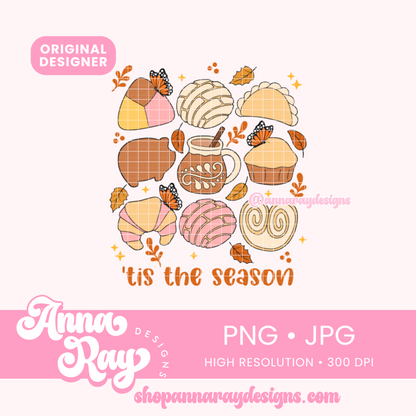 'Tis The Season Pan Dulce PNG JPG