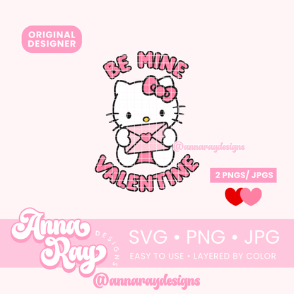 Be Mine Valentine SVG PNG JPG