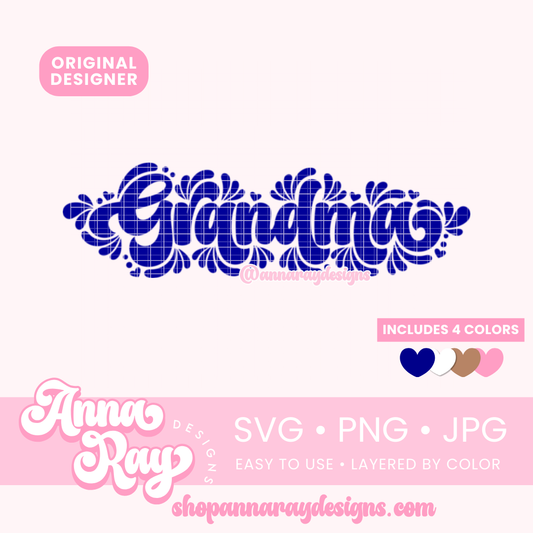 Grandma Talavera SVG PNG JPG