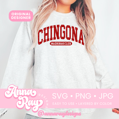 Chingona Madrina Club SVG PNG JPG