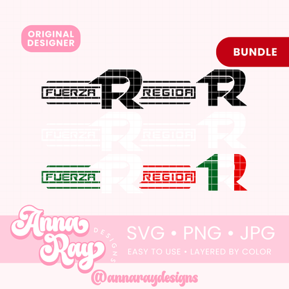 Fuerza Regida Logo Bundle SVG PNG JPG