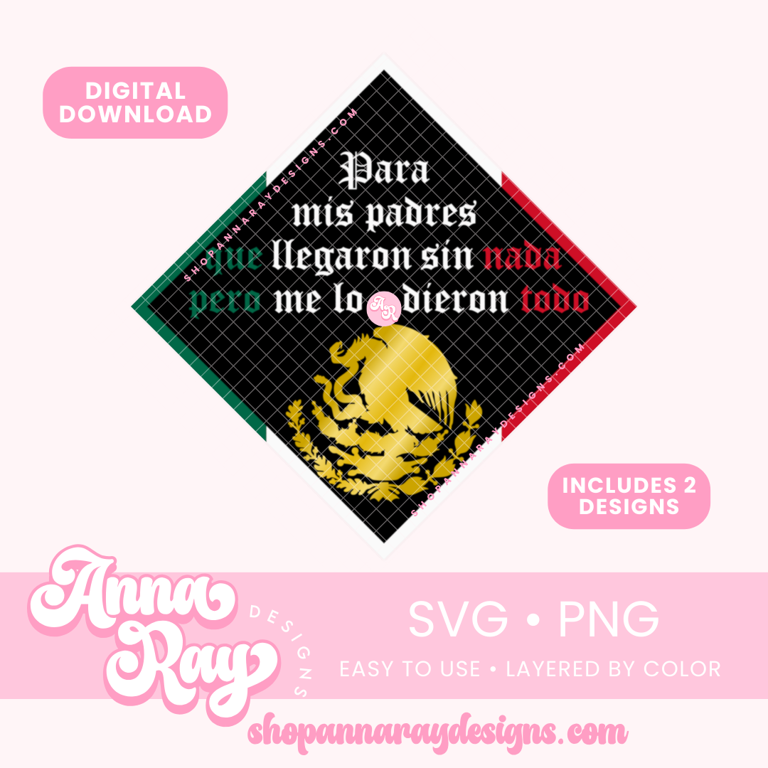 GC Mex Para Mis Padres SVG PNG