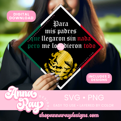 GC Mex Para Mis Padres SVG PNG