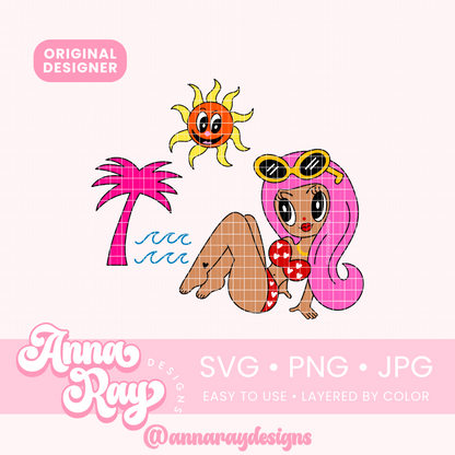 Mañana Será Bonito, Quiero Playa SVG PNG JPG