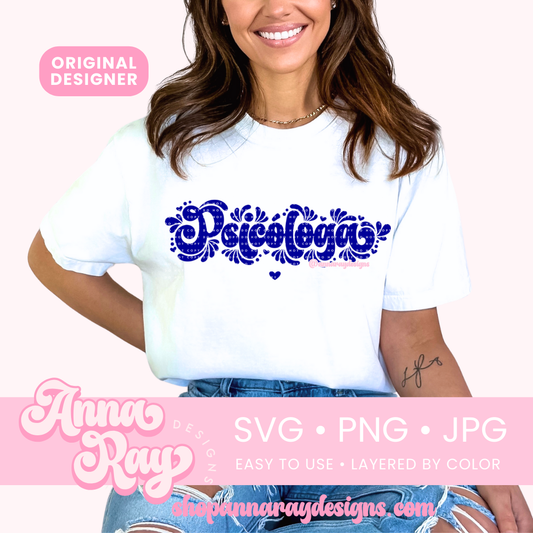 Psicóloga Talavera SVG PNG JPG