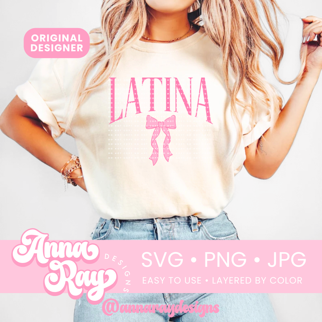 Latina Coquette SVG PNG JPG