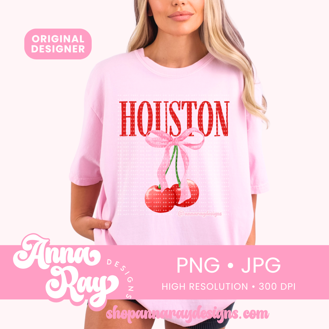 Houston Cherry Coquette PNG JPG