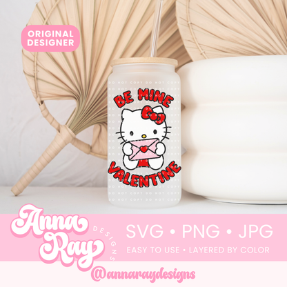 Be Mine Valentine SVG PNG JPG