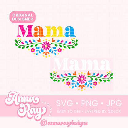 Floral Mama SVG PNG JPG