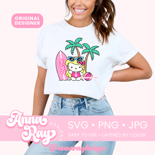 HK x Malibu Barbz SVG PNG JPG