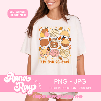 'Tis The Season Pan Dulce PNG JPG