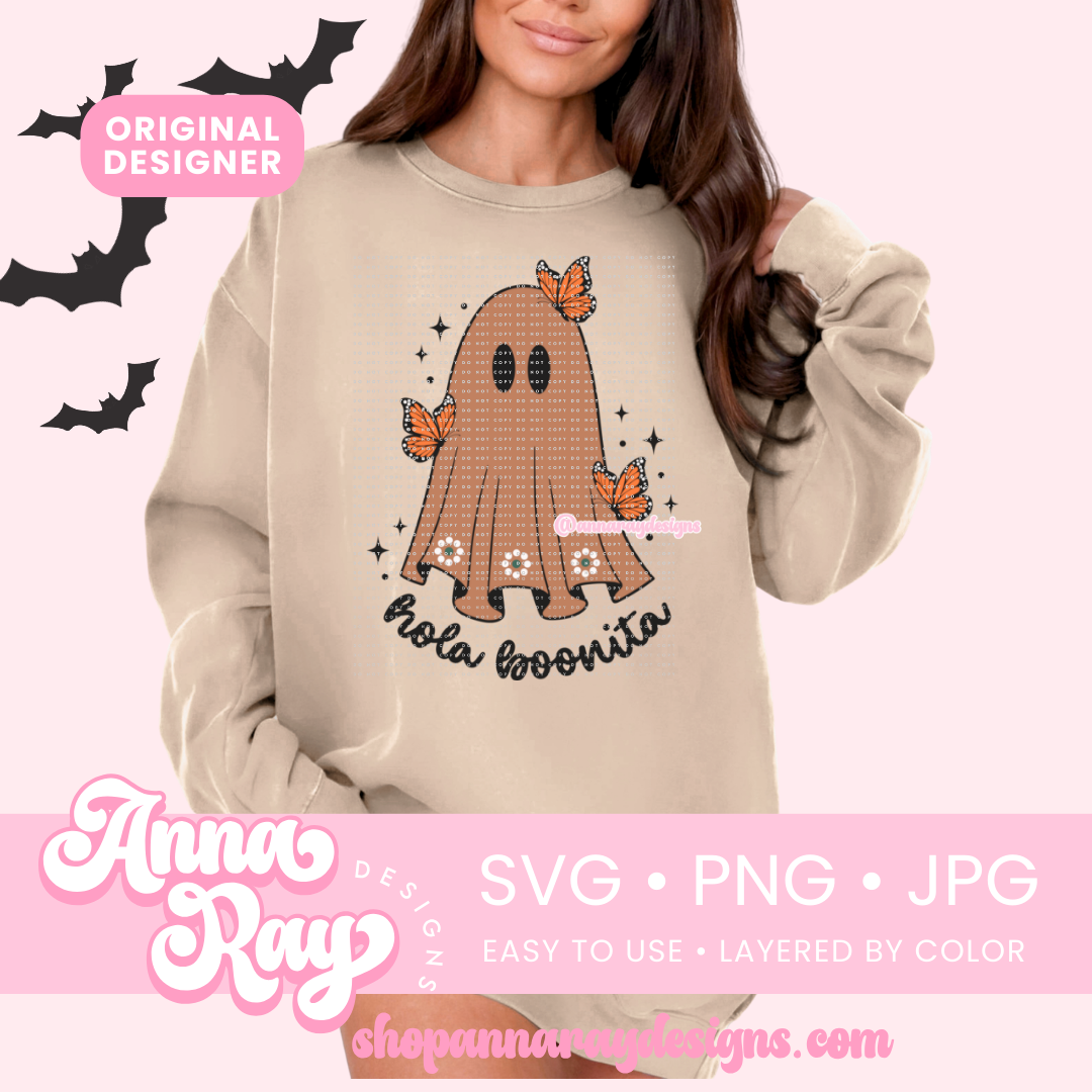 Hola Boonita SVG PNG JPG