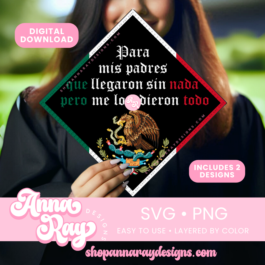GC Mex Para Mis Padres SVG PNG