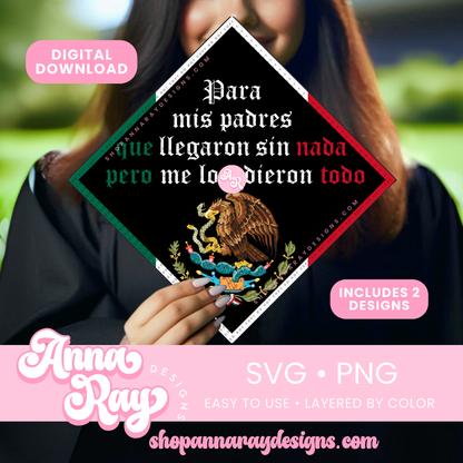 GC Mex Para Mis Padres SVG PNG