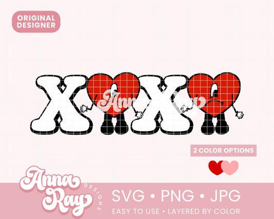 XOXO Benito Corazon SVG PNG JPG