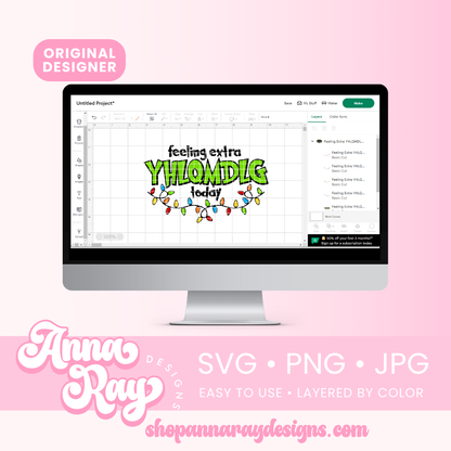 Feeling Extra YHLQMDLG Today SVG PNG JPG