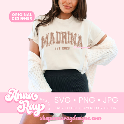 Madrina Est. 2026 SVG PNG JPG