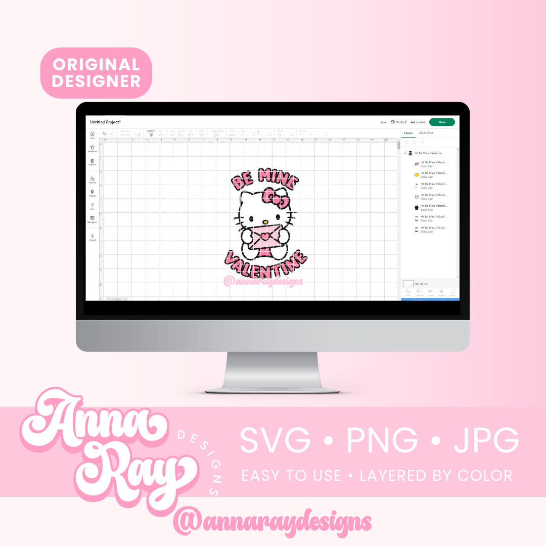 Be Mine Valentine SVG PNG JPG