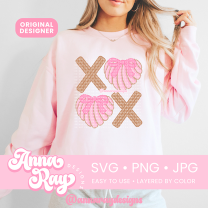 Pan Dulce Xoxo SVG PNG JPG