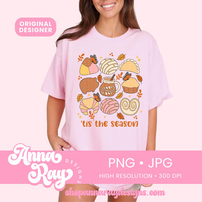 'Tis The Season Pan Dulce PNG JPG