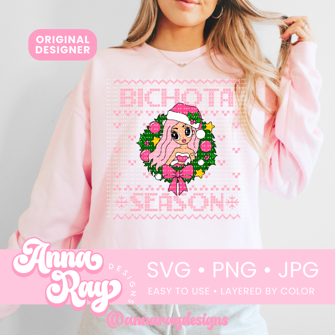 KG Bichota Season Sweater SVG PNG JPG