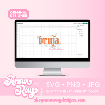 Bruja (White) SVG PNG JPG
