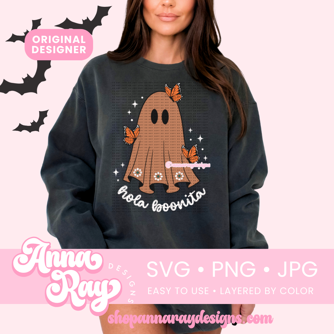 Hola Boonita SVG PNG JPG