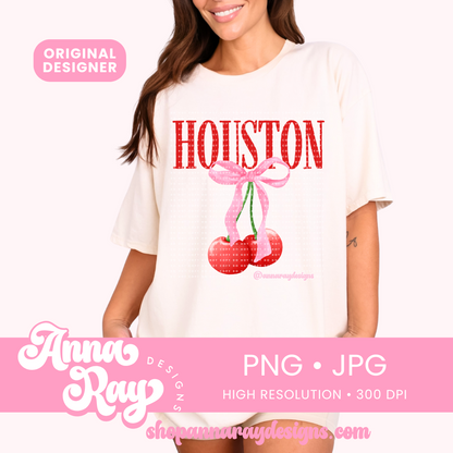 Houston Cherry Coquette PNG JPG