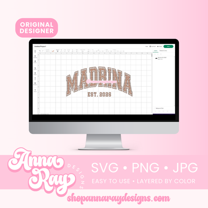 Madrina Est. 2026 SVG PNG JPG