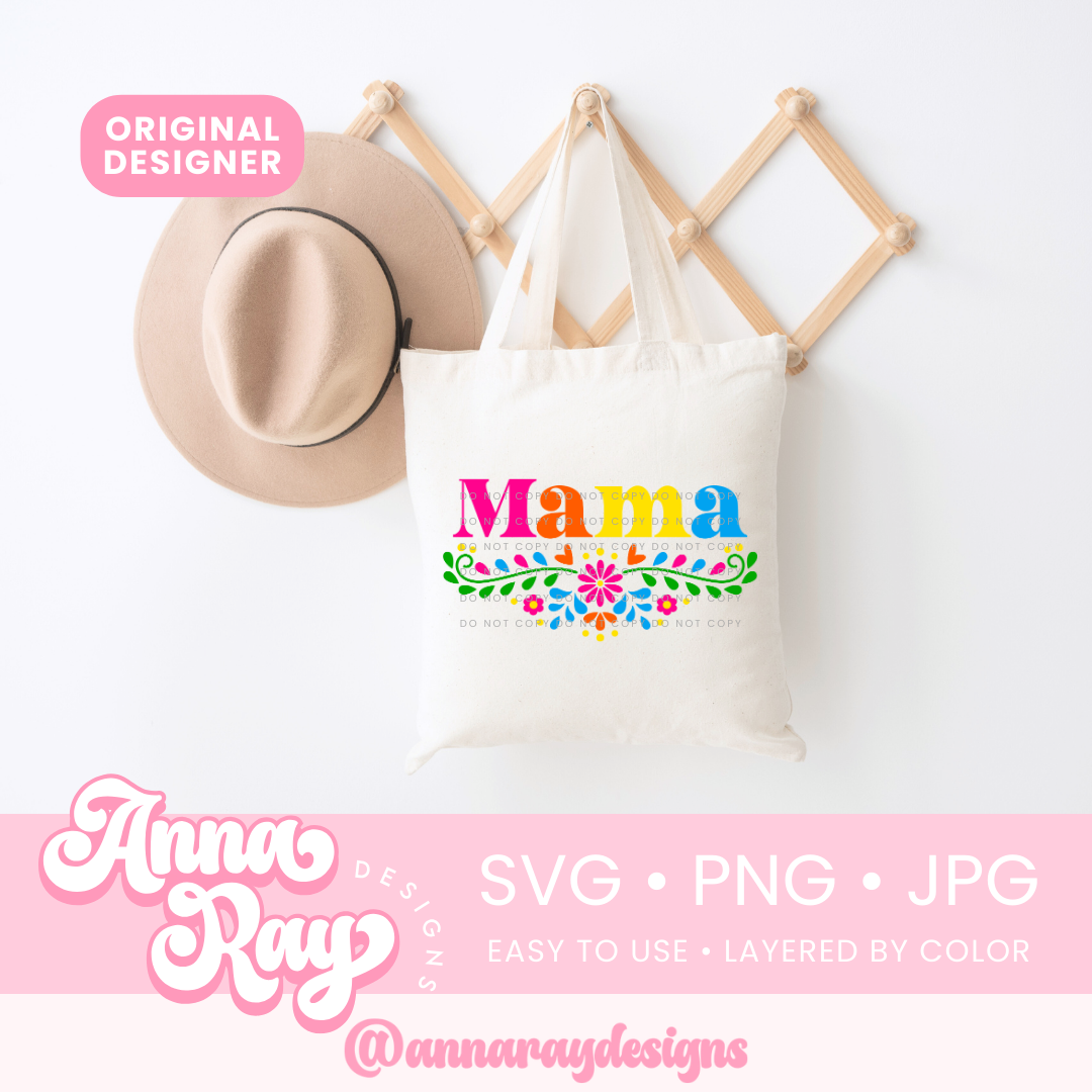 Floral Mama SVG PNG JPG