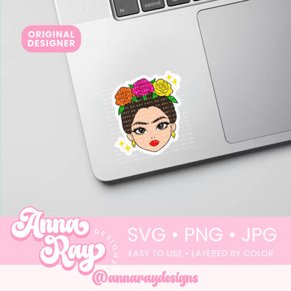 Frida Viva La Vida SVG PNG JPG